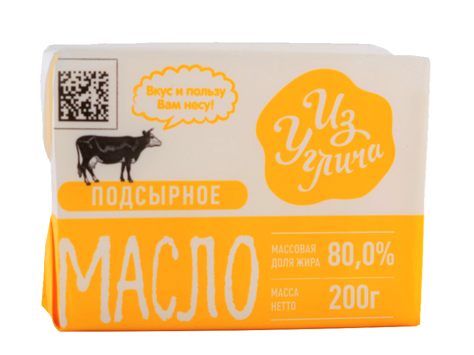Масло сливочное подсырное 80,0% 