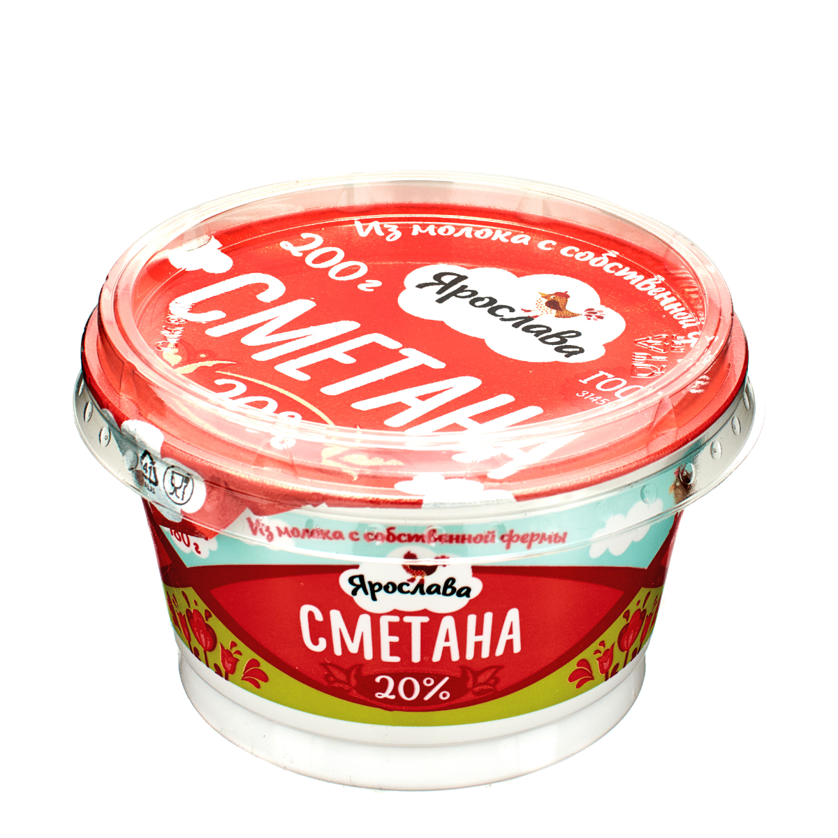 Сметана 20% «Ярослава»